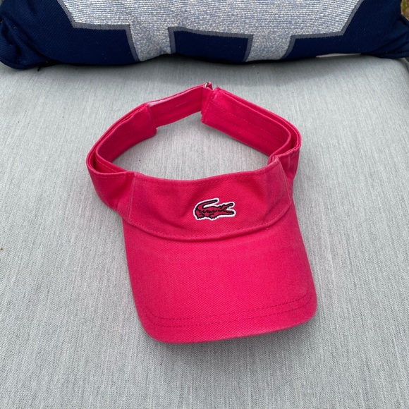 lacoste visor womens